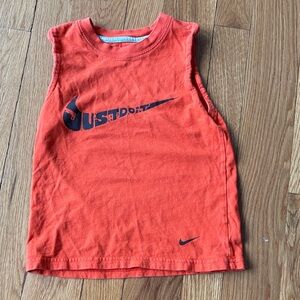 Nike Kids Bright Orange Tank Top